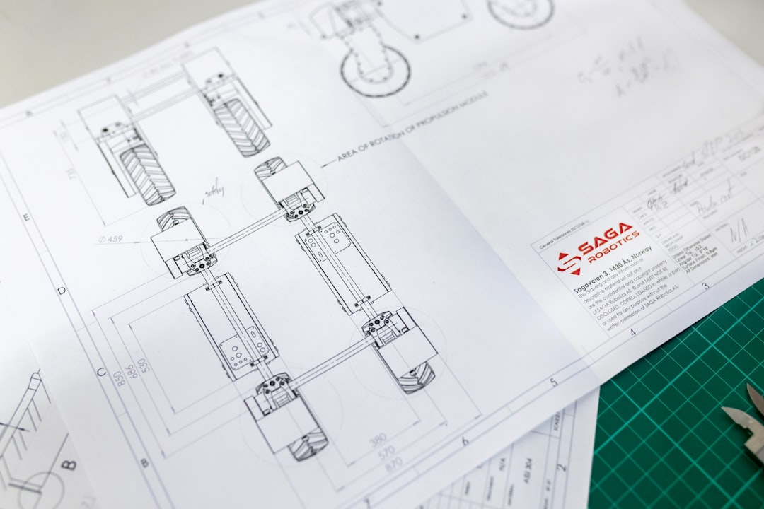 Detailed technical drawing on paper — TechDraw workbench for 2D technical drawings